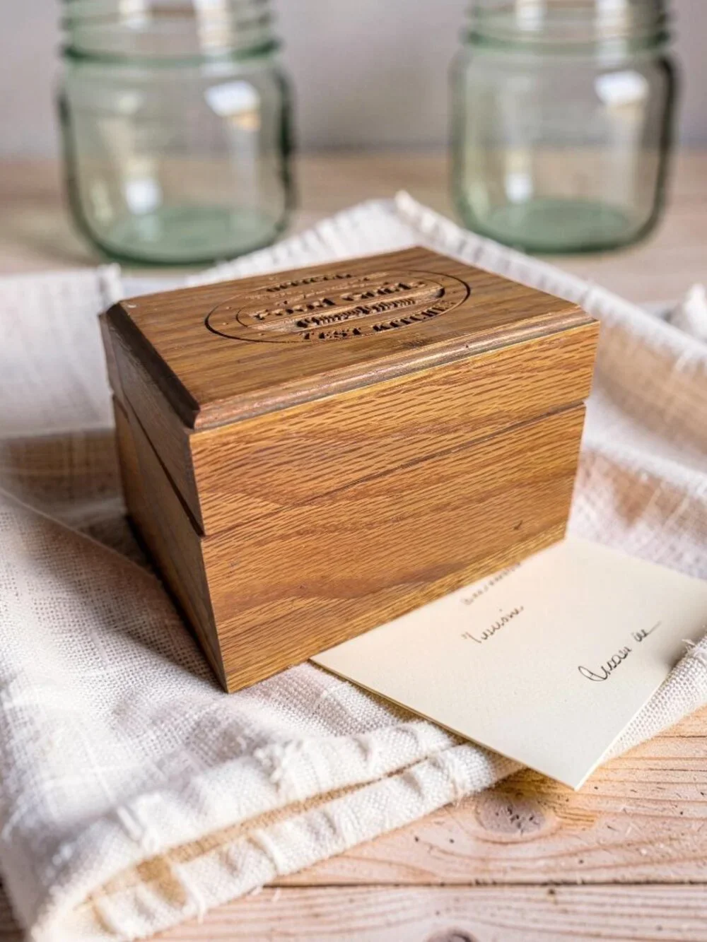 Chicago Tribune Test Kitchen Recipe Box – Vintage 1960s Kitchen History Piece, F - Picture 2 of 7
